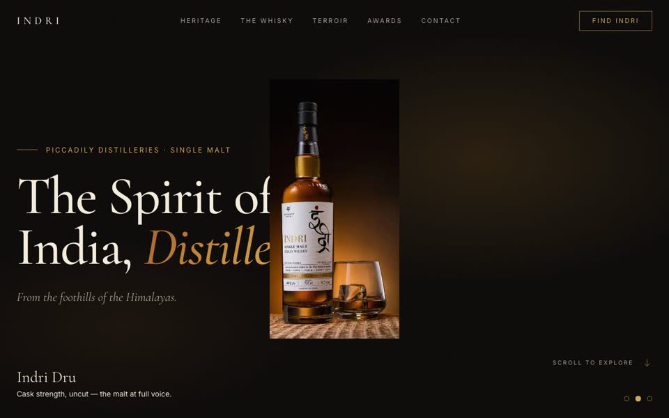 Indri — 3D brand experience